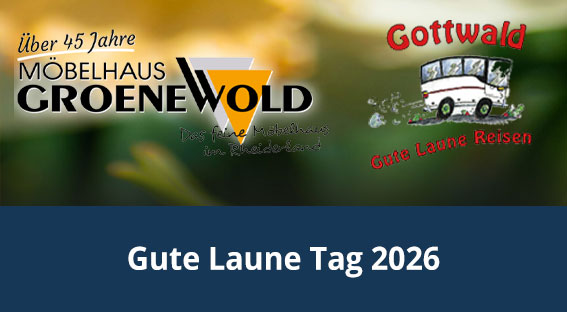 Gute Laune Tag 2026
